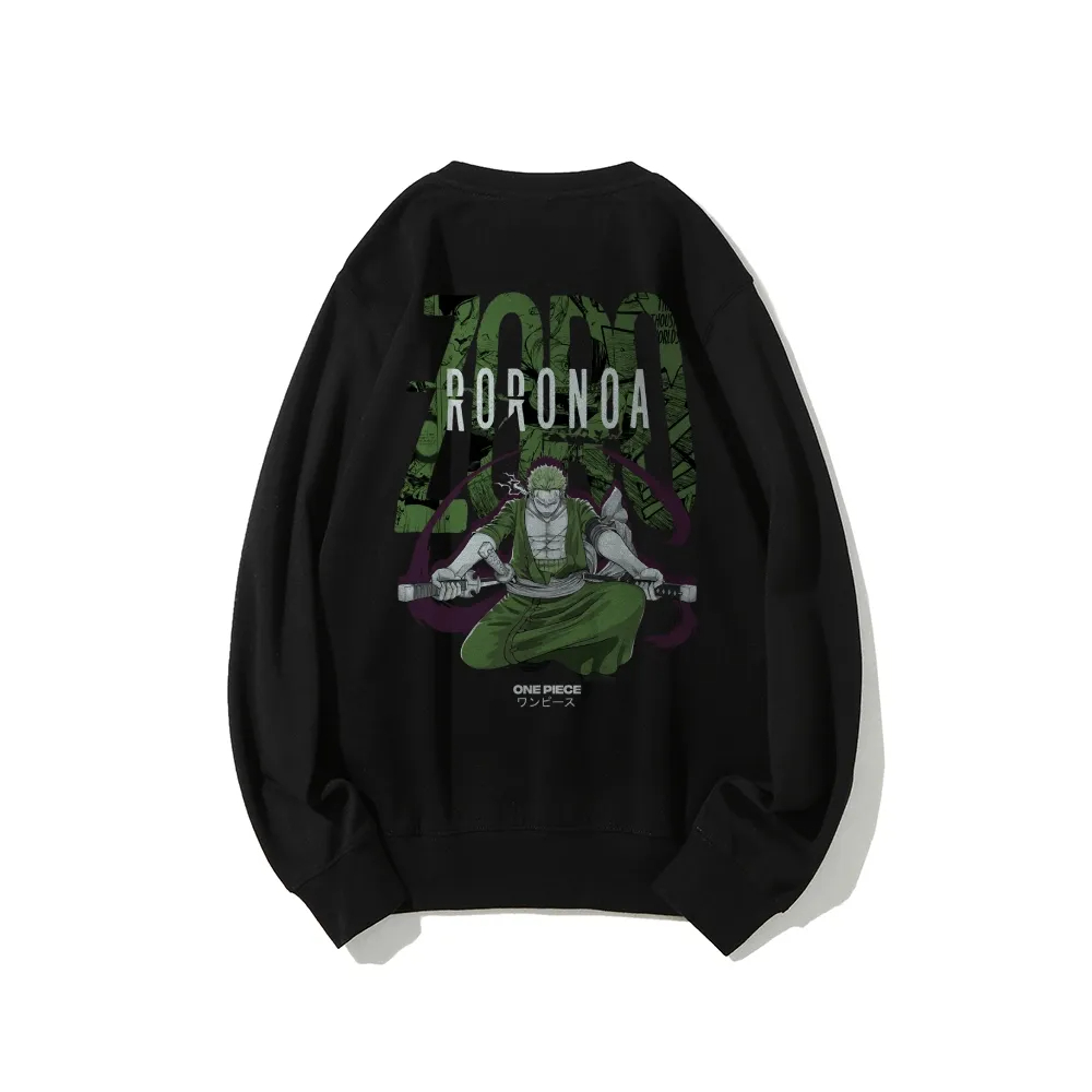 One Piece Men's Sweatshirt Ror - Cosplay Anime Zoro review and price