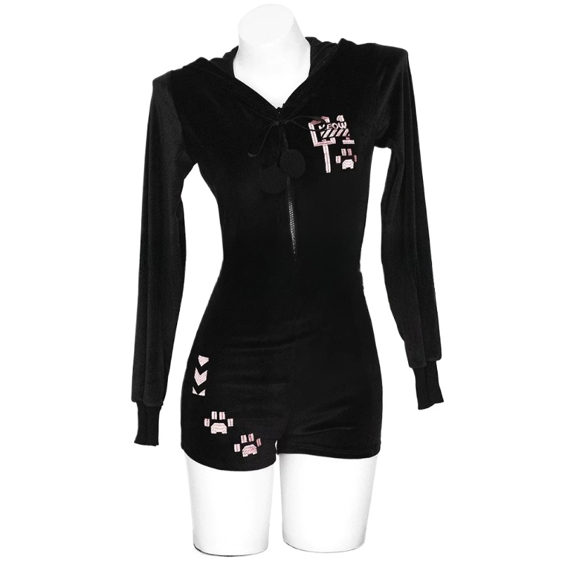Anime Cute Cat Plush Hooded Bo - Anime Cosplay One Piece review and price
