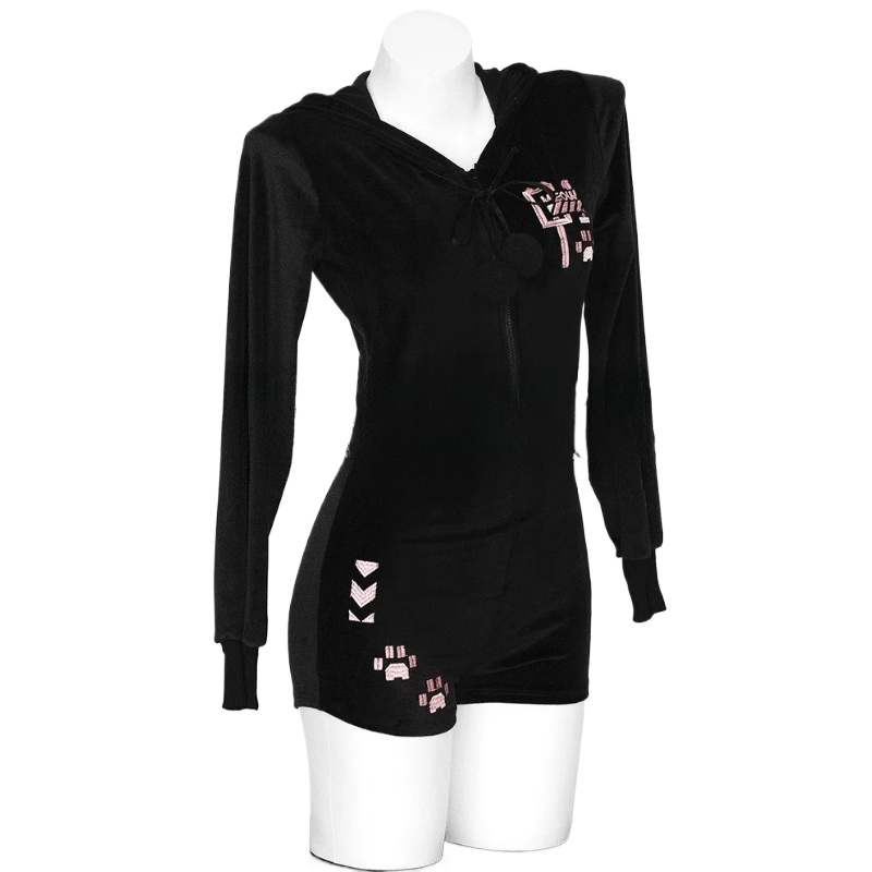 Anime Cute Cat Plush Hooded Bo - Anime Cosplay One Piece review and price