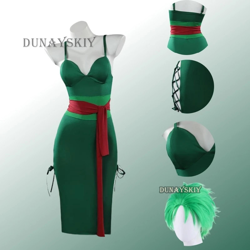 Anime Roronoa Zoro Cosplay Cos - Anime Zoro Cosplay Female review and price