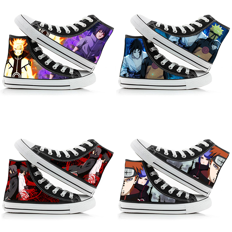 Naruto Uzumaki High-Top Canvas - Anime Cosplay Couples Ideas review and price