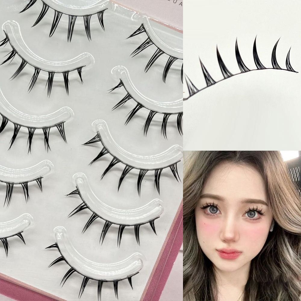 Faux Mink False Eyelashes 5 Pa - Anime Cosplay Thick review and price