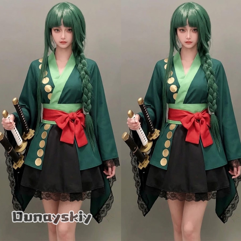 Anime Roronoa Zoro Cosplay Cos - Anime Zoro Cosplay Female review and price