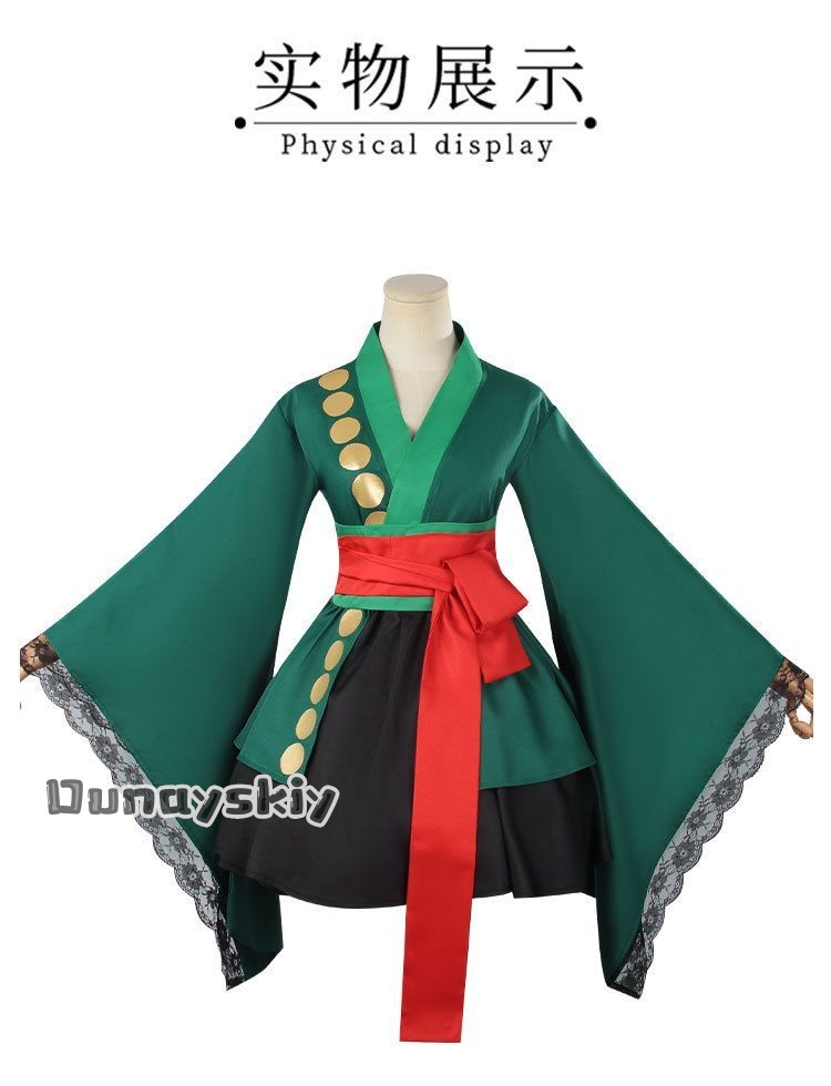 Anime Roronoa Zoro Cosplay Cos - Anime Zoro Cosplay Female review and price