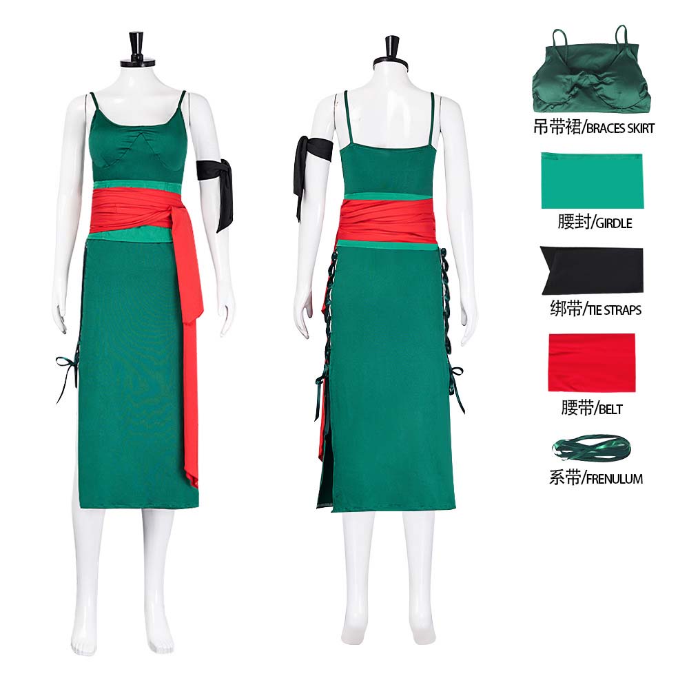 Adult Female Anime Roronoa Zor - Anime Zoro Cosplay Female review and price
