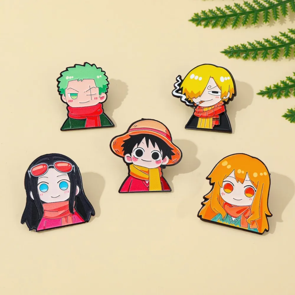 5 Pcs Cute Anime Cartoon Brooc - Cosplay Anime Zoro review and price