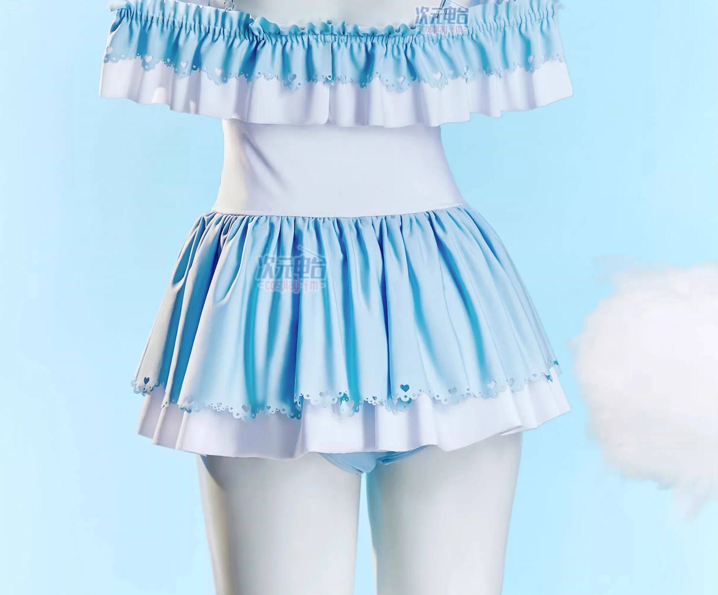 Cinnamoroll cosplay costume Cu - Anime Cosplay One Piece review and price