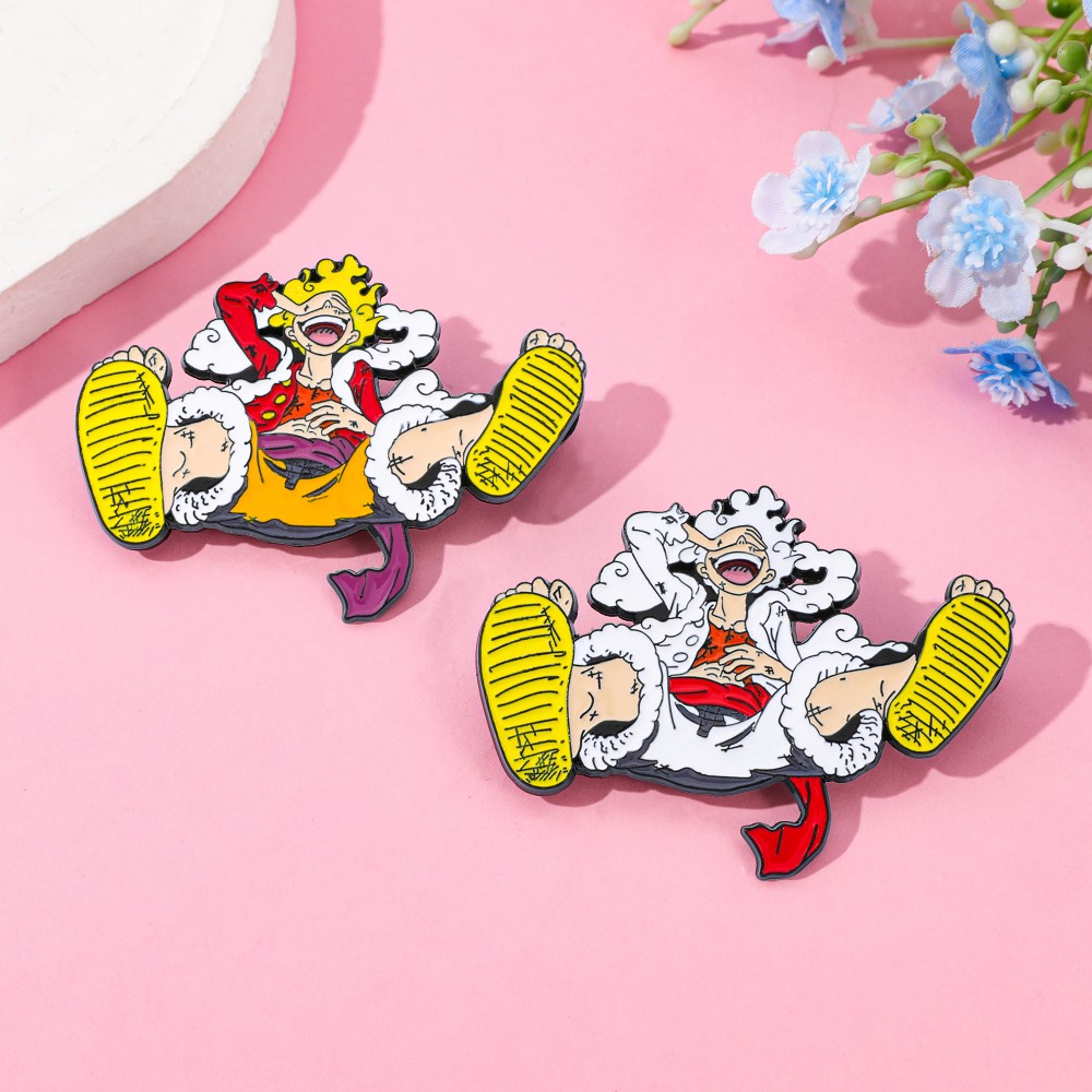 2 Pcs Anime Derivatives Brooch - Anime Cosplay One Piece review and price