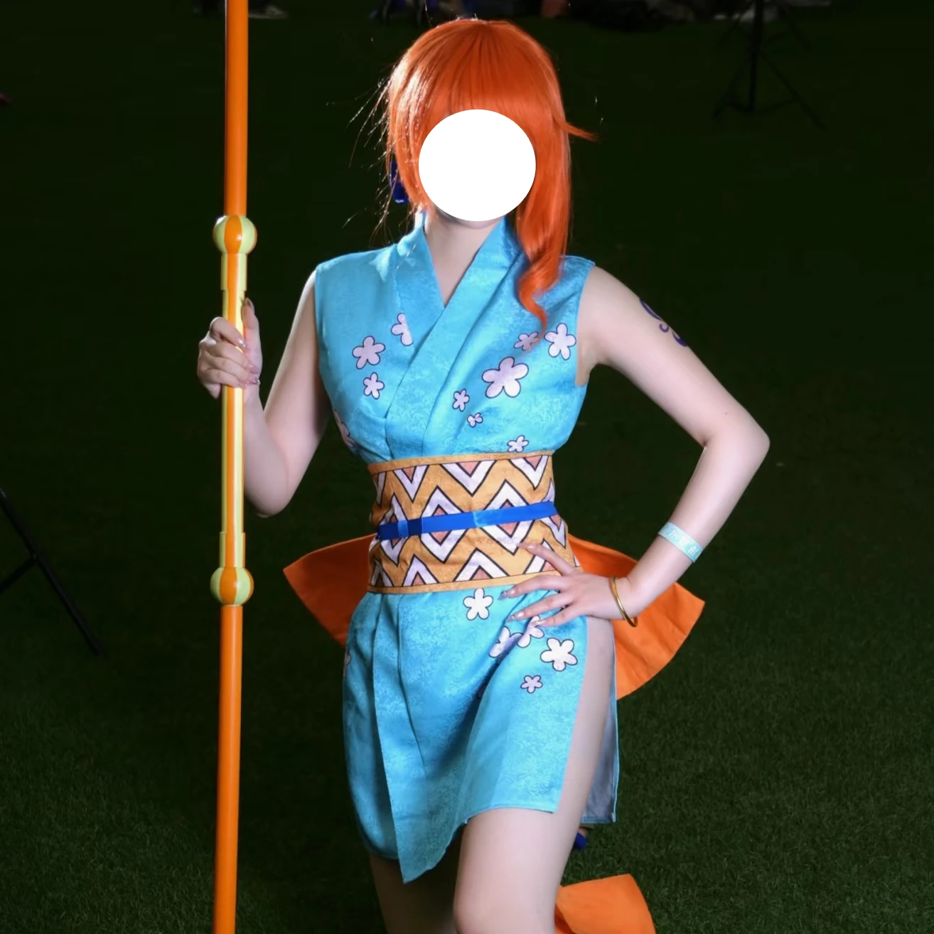 Nami Cosplay Costumes Wig Japa - Anime Cosplay One Piece review and price